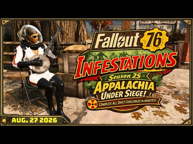 Complete All Daily Challenges in Minutes! Fallout 76 - Thursday 27 August 2026