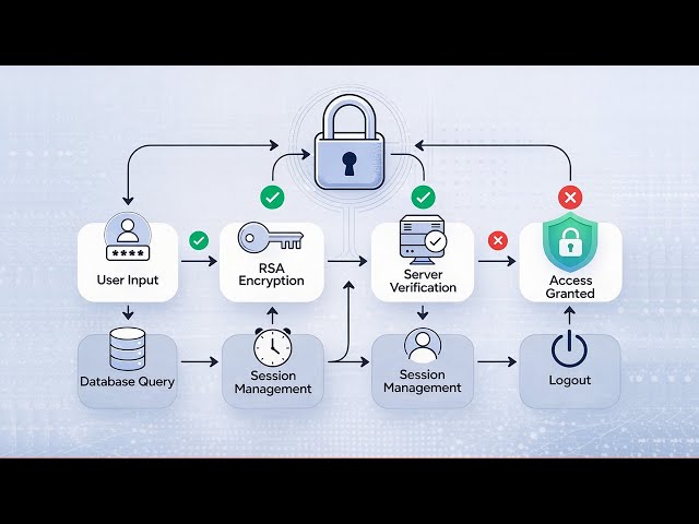Node.js Security: RSA Encryption for Login & Authentication