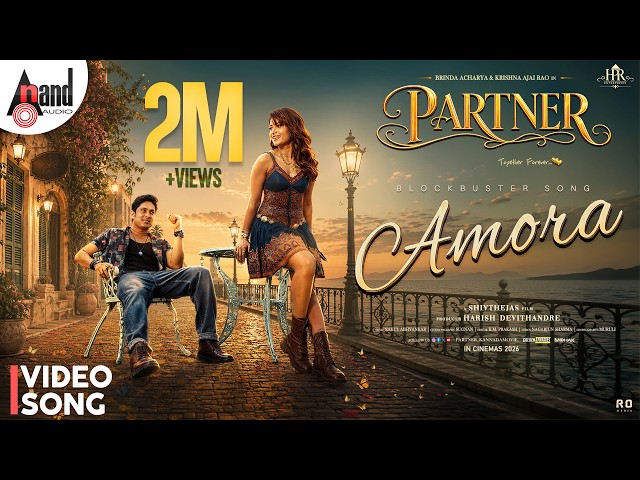 Amora Amora Video | Partner | Krishna Ajai Rao | Brinda Acharya, Nakul Abhyankar, Kunal Ganjawala