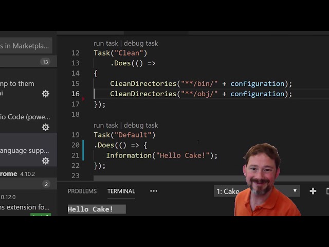 E17: Code Coverage in .Net Core with Cake