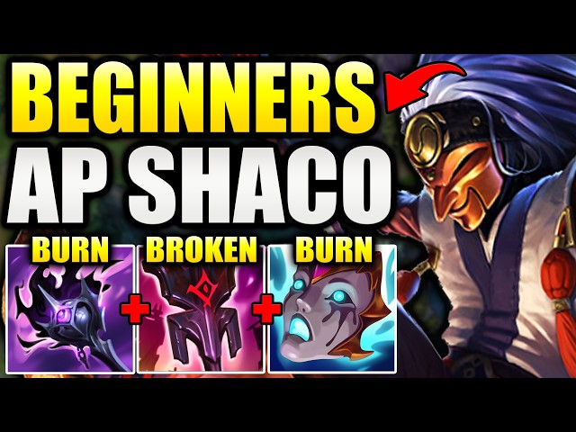 How to AP SHACO JUNGLE For BEGINNERS In S16! (Full Guide)