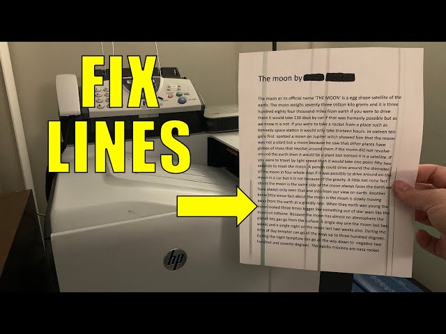 How To Fix Laser Printer Multicolor Lines for Free (HP LaserJet 500 M551)