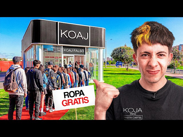 I OPENED A FAKE KOAJ ON THE STREET 🤫