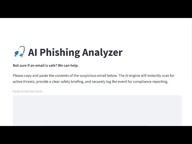 AI Phishing Analyzer | Automated Security Triage & GRC Logging | IT, Cybersecurity, GRC Project