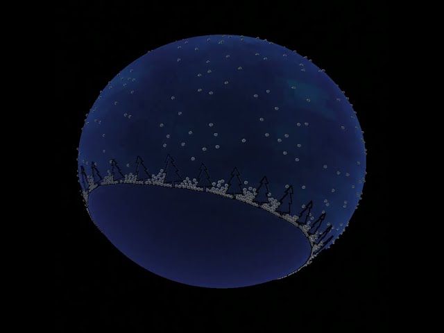 A snow globe