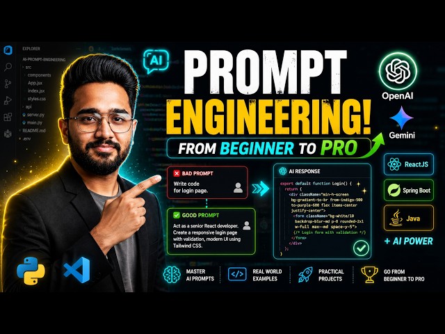 Prompt Engineering Setup for Beginners 🚀 Install Python & VS Code Step-by-Step