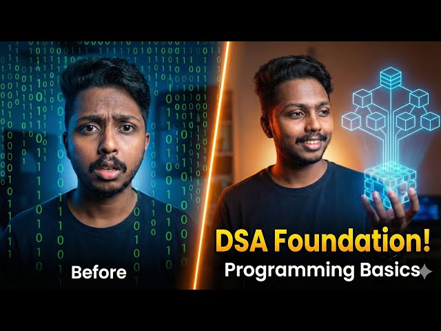 Afraid of DSA? Is coding hard for you? This Video is for you !