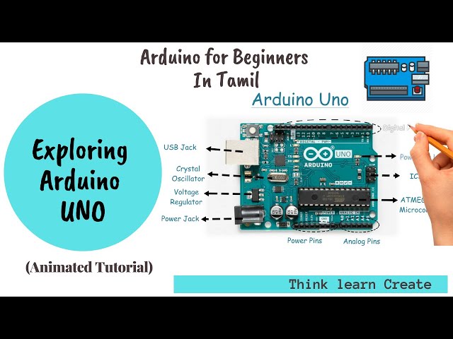தமிழ் | Exploring Arduino UNO board | Tutorial (Lecture) 3:  Arduino in Tamil | Lost Tech Tamil