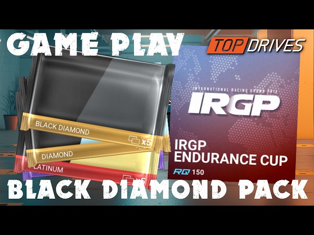 Top Drives IRGP Endurance Cup for a Black Diamond Pack