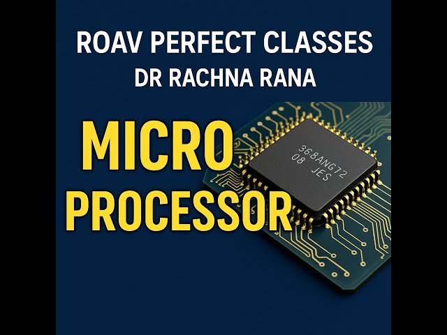 “8085 + 8086 in the simplest way ever—no books required after this lecture!”