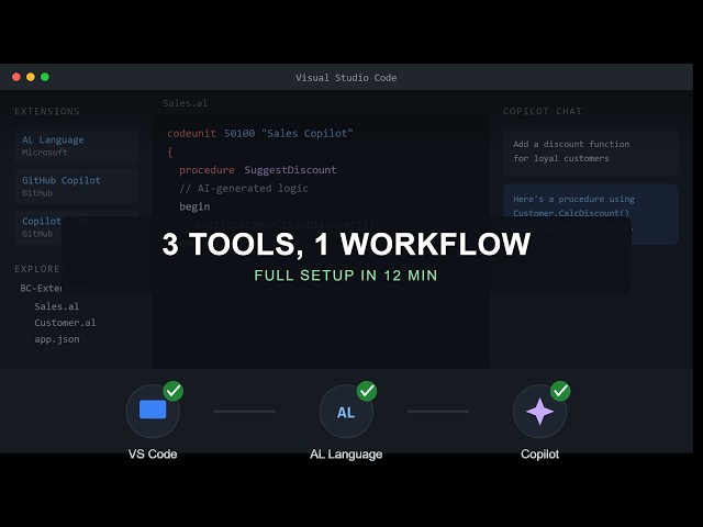 The Correct Way to Set Up Copilot for Business Central AL Development