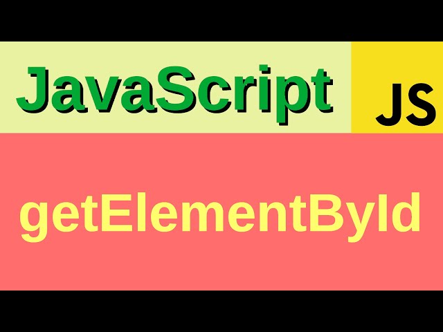 Get an element from DOM tree using ID - Basic JavaScript Fast (47) | getElementById