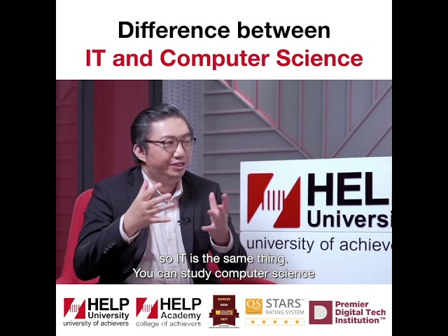 The Difference Between IT and Computer Science