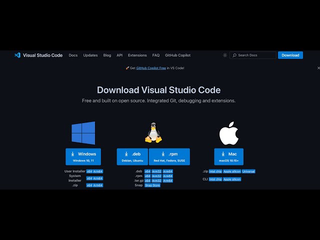 Install Visual Studio Code and Write Your First Python Code in 1 min