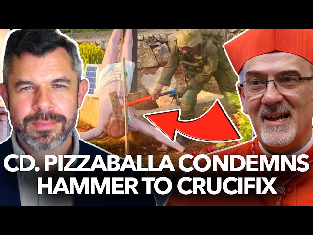 Cardinal Pizzaballa on the Israeli Soldier Smashing a Crucifix of Christ