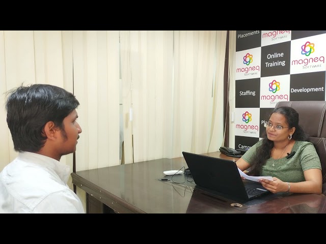 Fresher Mock Interview PYTHON | Technical Round | PYTHON Interview for Fresher| @magneqsoftware6896