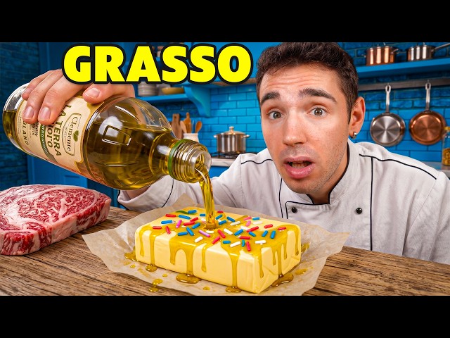 MANGIO i 10 CIBI PIÙ GRASSI al MONDO... *7700 Kcal*