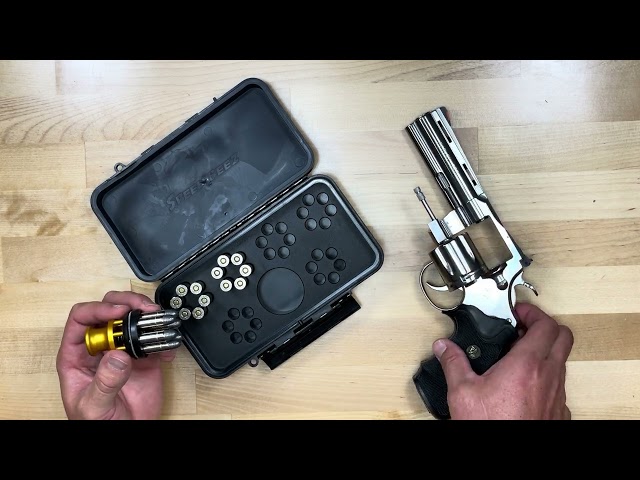 SPEED BEEZ® Speed Loader 38/357 6 Shot Compatible with COLT Python® with Pachmayer® Grips