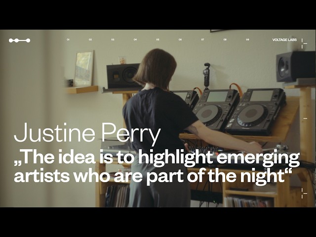 Justine Perry about her creative journey, workflow and new label | Voltage Labs