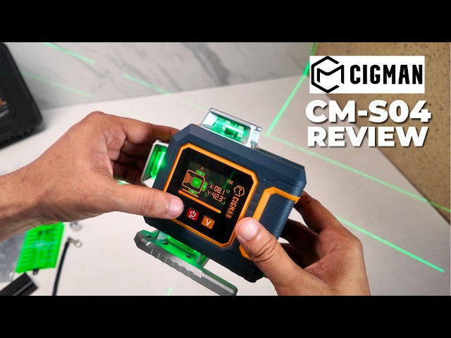 CIGMAN CM-S04 Review - The Ultimate Laser Level for Interior Work?