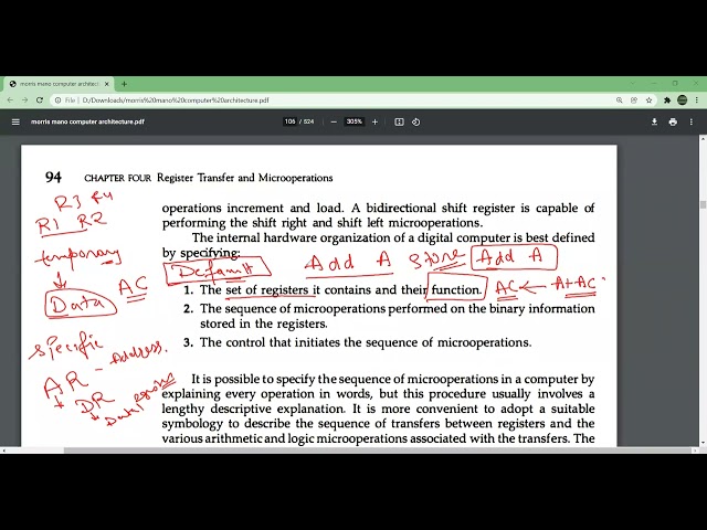 Register Transfer Language