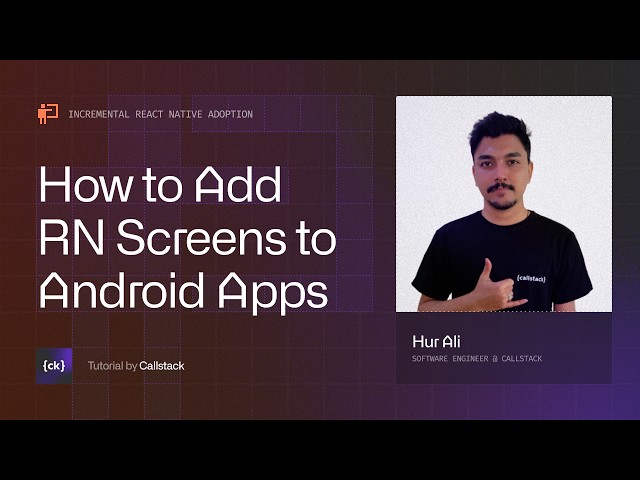 Incremental React Native Adoption in Android Apps