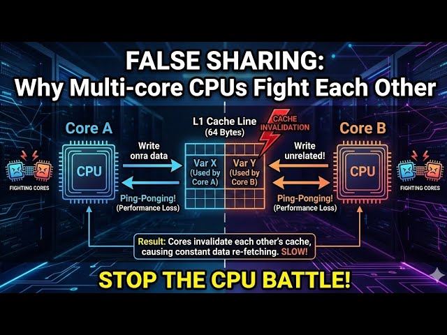 False Sharing: Why Multi-core CPUs Fight Each Other