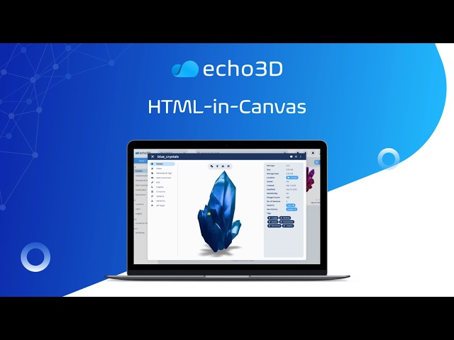 HTML-in-Canvas: Add Custom HTML Elements to your 3D models