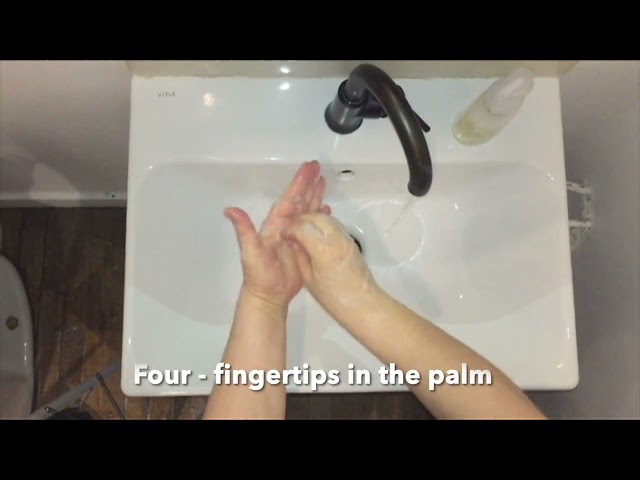 Six Steps for Hand Washing
