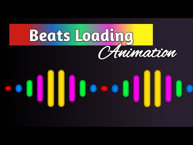 How to Create CSS Beats Loading Animation | CSS Wave Animation in Hindi
