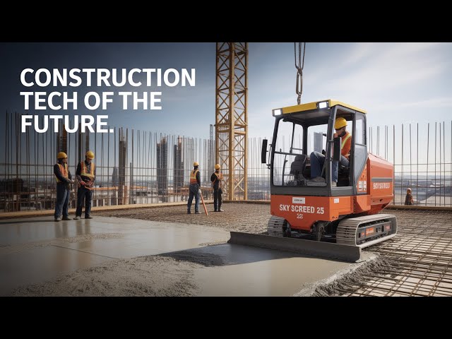 Top 10 Future Construction Technologies | Machines Transforming Building Forever