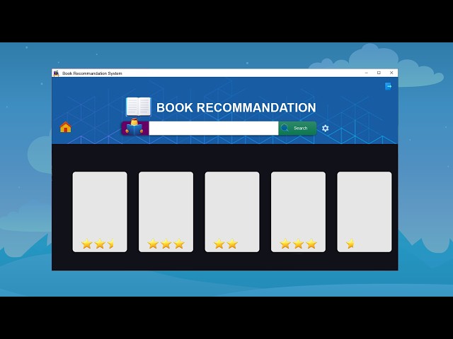Book Recommender System Project | Python Application || GUI Tkinter Project
