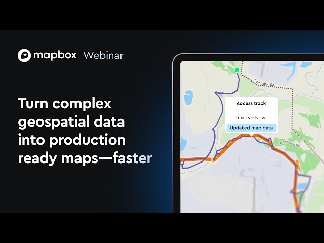 How Spatial Media Streamlines Map Production with Mapbox Data Workbench | Webinar Replay