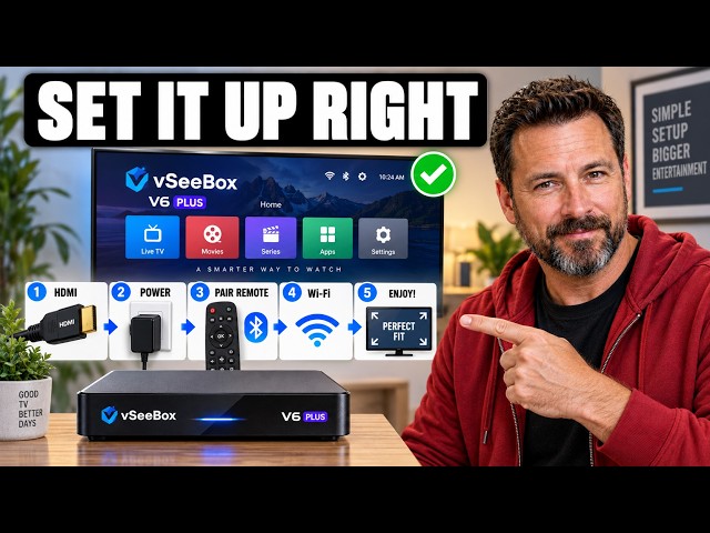 How to Set Up vSeeBox V6 Plus