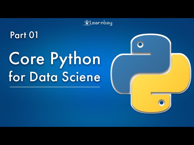 Core Python for Data Science Tutorial for beginners | Full Course of core python for data science -1
