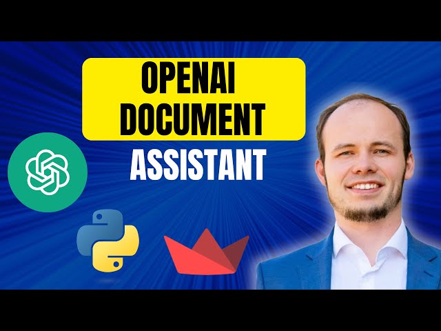 OpenAI & Streamlit: Create a Document Q&A with Python and OpenAI in 15 Minutes