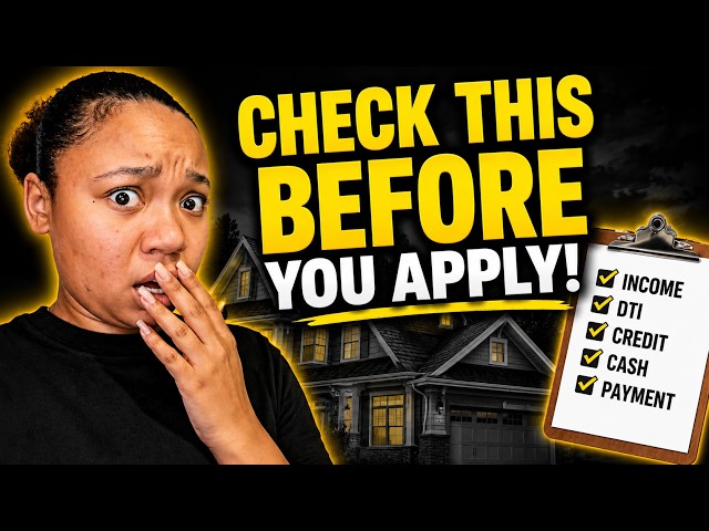 Don't Apply for a Mortgage Until You Watch This