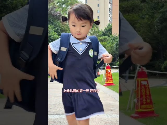 First day of kindergarten for Tiana 🎒💕 #babygirl #cute #cutebaby #kindergarten