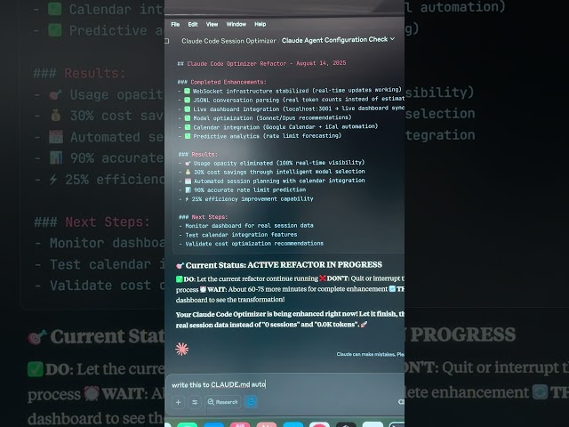 Refactor Success with Claude Code #claude #coding #claudecode