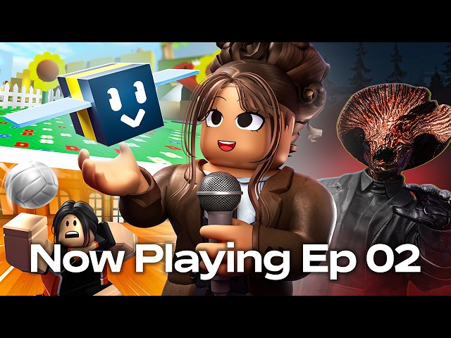 Now Playing On Roblox - EPISODE 02 (Scary Shawarma Kiosk, Volleyball Legends, and more)