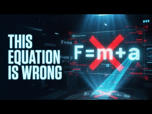 P00 Lesson 04: Dimensional Analysis Explained: Check & Derive Physics Equations Using Units