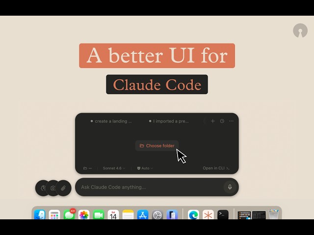 A better UI for Claude Code - Open Source