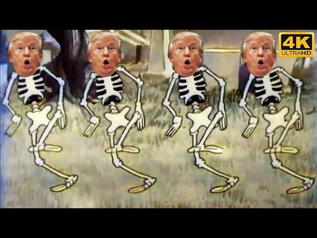 Spooky Scary Mexicans - A Trump Parody (SPOOKY SCARY SKELETONS by Andrew Gold)