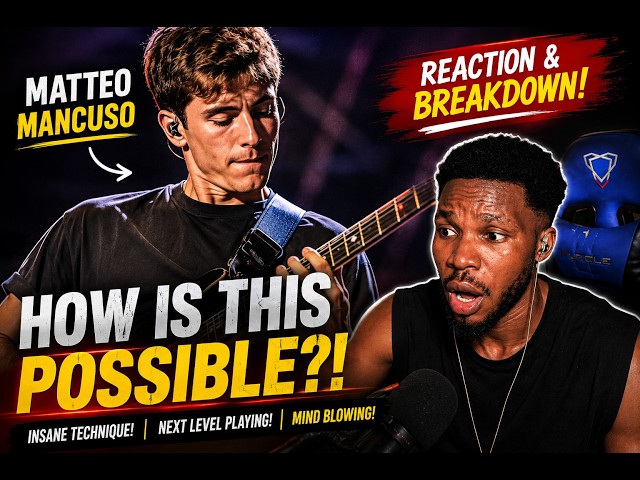 Matteo Mancuso & Antonio Boya Are INSANE! | Guitar Technique Reaction & Breakdown