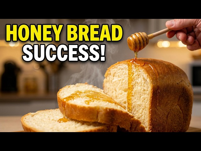 I Put a 1/4 JAR of Honey in My Bread Machine!