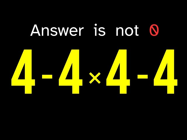 Can You Solve This Tricky Math Problem?