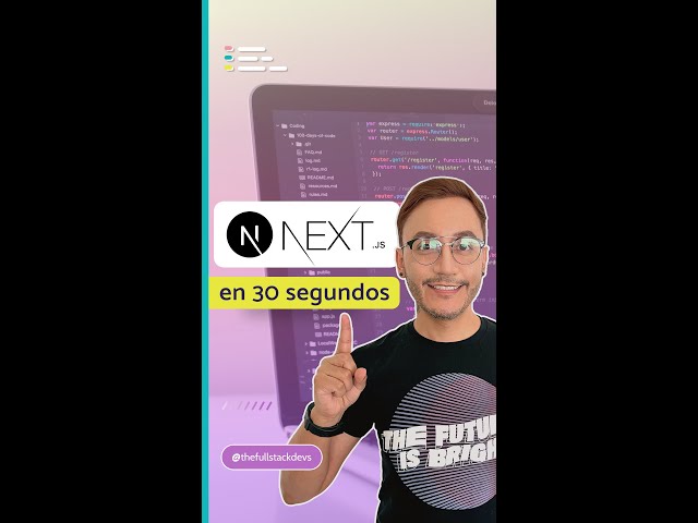 NextJS in 30 seconds ⏰