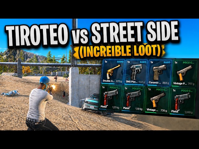 INCREIBLE TIROTEO vs STREET SIDE donde LOOTEAMOS ESTE ARMAMENTO ☠️🔥 | FAMILY RP | xParga