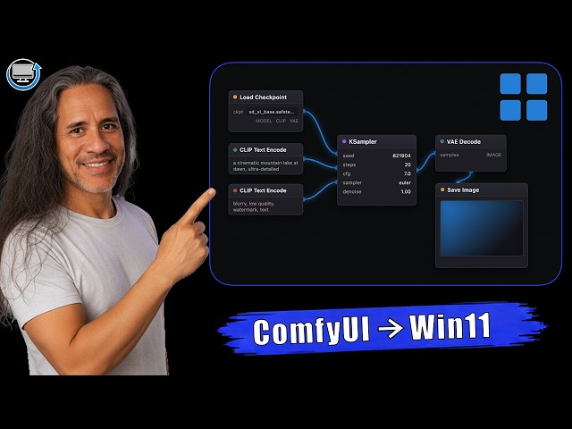 ComfyUI on Windows 11: Clean Install + Task Scheduler Auto-Start