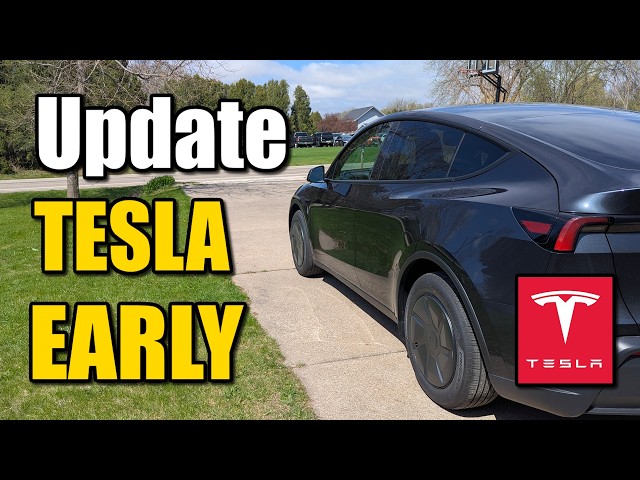 How To Get Software Updates Early & Full Self Driving FSD Updates on Tesla Vehicle - Easy Tutorial